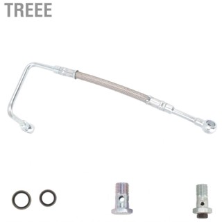 Treee Fuel Supply Line Tube with Seals Bolts High Strength Efficient for Cummins 6B 5.9L