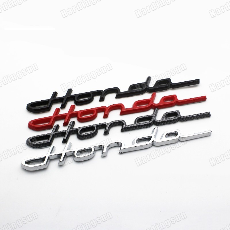สติกเกอร์โลโก้ Honda ติดด้านข้าง และด้านหลัง สําหรับ Honda 1 ชิ้น