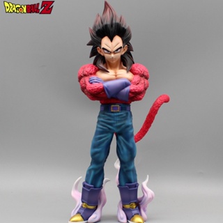 โมเดลฟิกเกอร์ Pvc รูปปั้นอนิเมะ Dragon Ball Vegeta Super Saiyan 4 Vegeta ขนาด 29 ซม. สําหรับเก็บสะสม