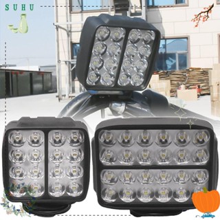 Suhu อะไหล่ไฟหน้าจักรยานไฟฟ้า 12V-100V E-Bike 16/24 LED