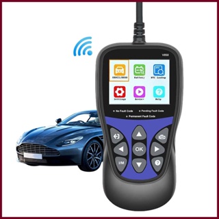 Obd2 เครื่องสแกนเนอร์วินิจฉัย HD TFT พร้อมลําโพงในตัว haoyisth