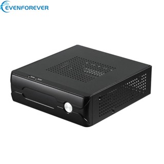 Ev Mini-ITX HTPC เคสหน้าจอคอมพิวเตอร์ ควบคุมเซิร์ฟเวอร์ สําหรับคอมพิวเตอร์