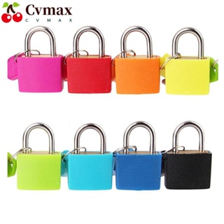 Cvmax กระเป๋าเดินทางสีสันสดใส 23 มม. พร้อมกุญแจสำหรับห้องนอน 2 ปุ่ม