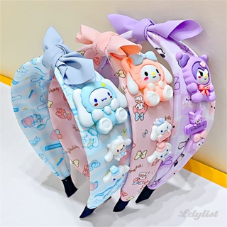 ✿ Sanrio ที่คาดผมน่ารัก My Melody Cinnamoroll Kuromi Wash Face Band ที่คาดผมเด็กผู้หญิงน่ารักเครื่องประดับผมสาวของขวัญ