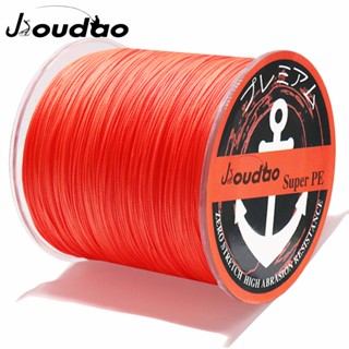 Jioudao สายเอ็นตกปลา PE แบบถัก 500 ม. 547 หลา 8 เส้น 0.08 มม.-0.8 มม. 8LB-160LB