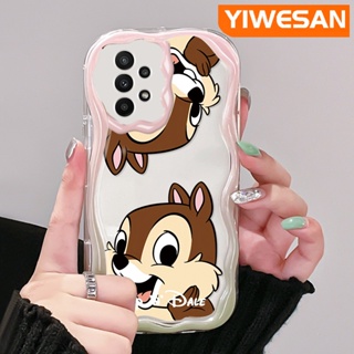 เคสโทรศัพท์มือถือ ซิลิโคนนิ่ม ใส กันกระแทก ลายการ์ตูนชิพครีมน่ารัก สําหรับ Samsung galaxy A22 4G A22 5G M22 A21s A23 A24