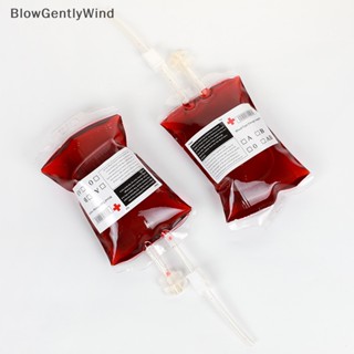 Blowgentlywind ถุงใส่เครื่องดื่ม PVC แบบใส เกรดอาหาร ขนาด 350 มล. สําหรับตกแต่ง