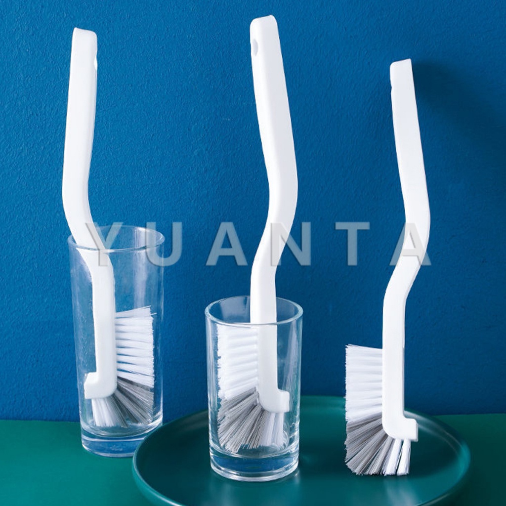 Yuanta แปรงล้างขวด ล้างแก้ว ขวดนม แก้วไวน์  25.5cm  สําหรับทําความสะอาดถ้วยแก้ว brush ราคา ถูกที่สุด ดีลบีเคเค แกลเลอรีภาพที่ 2