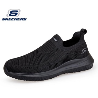 Skechers_ รองเท้าบาสเก็ตบอลลําลอง ผ้าตาข่าย ยืดหยุ่นสูง ระบายอากาศ เหมาะกับการวิ่งกลางแจ้ง สําหรับผู้ชาย และผู้หญิง ไซซ์ 36-45