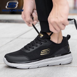 พร้อมส่ง Skechers_ MAX CUSHION รองเท้ากีฬา รองเท้าวิ่ง ดูดซับแรงกระแทก ขนาดใหญ่ สําหรับผู้ชาย และผู้หญิง