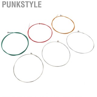 Punkstyle Guitar String Kit Full Bright Toning Electric Strings For Musical