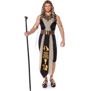 [0630]M-XL plus Size New Egyptian Pharaoh Costume King performance wear stage wear mens clothing costume ball  game wear costumes cosplay Halloween Comic  Animation  role-playing