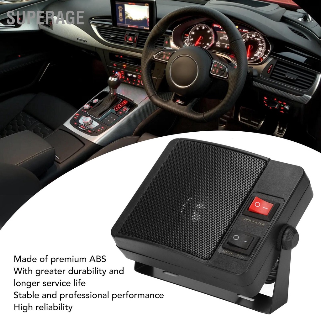 Diamond Heavy Duty TS-750 ลําโพงภายนอก สําหรับวิทยุ YAESU ICOM KENWOOD CB 3.5 มม.