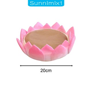 [Sunnimix1] เบาะรองนั่ง รูปดอกบัว ทรงกลม สําหรับตกแต่งบ้าน ออฟฟิศ ในร่ม กลางแจ้ง