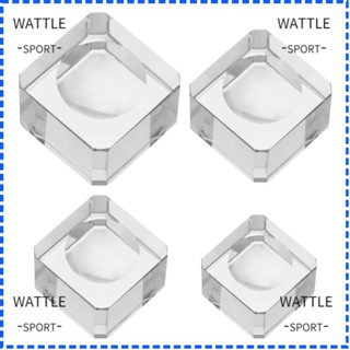 Wattle ฐานวางแก้วคริสตัล ทรงกลม สําหรับวางแก้ว