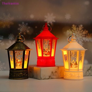 Thevantin โคมไฟ LED รูปซานตาคลอส สําหรับตกแต่งบ้าน เทศกาลคริสต์มาส