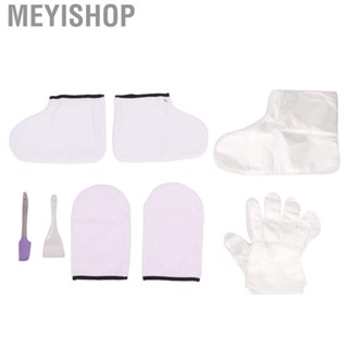 Meyishop 200pcs Paraffin Bath And Booties White Wax Mitts Set