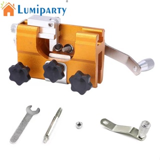 Lumiparty เครื่องลับคมเลื่อยโซ่ไฟฟ้า แบบพกพา สําหรับเลื่อยยนต์ทุกประเภท