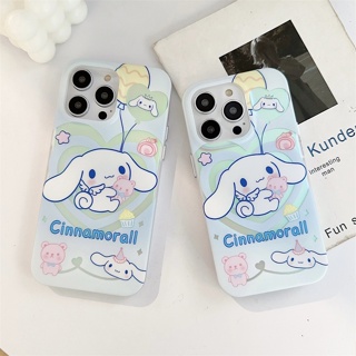 เคสแข็ง เคสไอโฟน iPhone 14 Pro Max iPhone 13 Pro Max iPhone 12 Pro Max iPhone 11 Cartoon ซินนาโมโรล Cinnamoroll Laser Design Hard Case