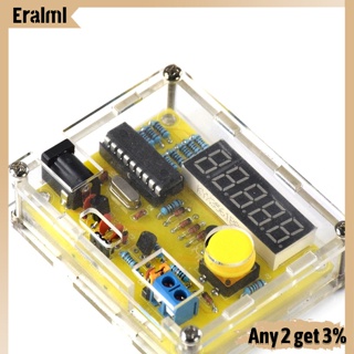 Eralml ชุดทดสอบความถี่คริสตัลออสซิลเลเตอร์ 1Hz-50MHz พร้อมเคส DIY