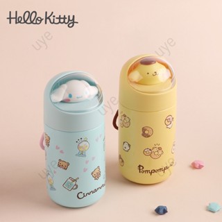 Sanrio ขวดน้ําสเตนเลส 304 ลายการ์ตูน Hello Kitty Cinnamoroll 280 มล.