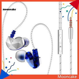 Moon* QKZ CK6 ชุดหูฟังอินเอียร์ HiFi แบบมีสาย พร้อมไมโครโฟน สําหรับเล่นกีฬา