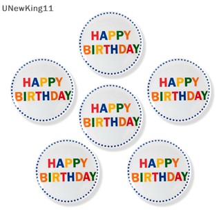 Unewking เข็มกลัด ลาย Happy Birthday หลายรูปแบบ สําหรับตกแต่งปาร์ตี้วันเกิด