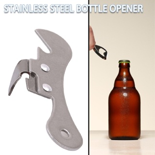 Portable Stainless Steel Manual Tin Can Opener Bottle Jar Beer Opening Tool
