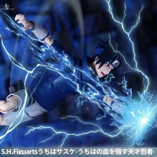 Bandai SHF ฟิกเกอร์นารูโตะ Sasuke Heir Uchiha Genius of Blood Vein RZ3N ขยับได้ สไตล์ญี่ปุ่น