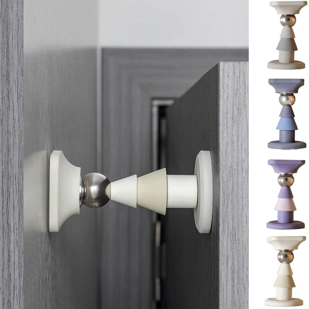 ประกายไฟ กันชนประตูแม่เหล็ก, ซิลิโคนกาวตนเองประตูดูด, สร้างสรรค์คงที่แม่เหล็กที่แข็งแกร่งฟรีหมัดประตูหยุดกันชนห้องน - รูปที่ 6