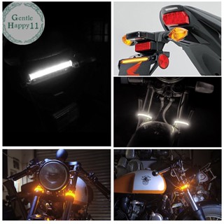 Gentlehappy แถบไฟเลี้ยว LED DRL สําหรับรถจักรยานยนต์ TH