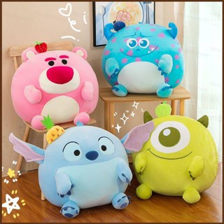 หมอนตุ๊กตานุ่ม รูปการ์ตูน Stitch Lotso strawberry bear Sullivan น่ารัก สําหรับเด็กผู้หญิง