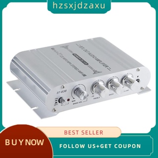 【hzsxjdzaxu】ลําโพงขยายเสียงสเตอริโอ 12v 40 Watt 2.1Channel สําหรับรถยนต์