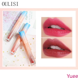 Oulisi Color Change Lip Gloss มอยส์เจอร์ไรซิ่ง นูริชชิ่ง ลิควิดลิปสติก yuee