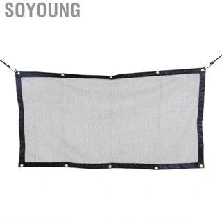 Soyoung Dog Car Mesh Net Safety Isolation Pet Guard Barrier Flexible for Trucks SUVs Vehicles