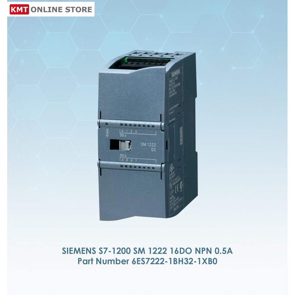 SIEMENS S7-1200 SM 1222 16DO NPN 0.5A (ราคารวมภาษีมูลค่าเพิ่มแล้ว)