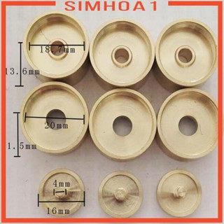 [Simhoa1] อะไหล่ปุ่มกดทองเหลือง สําหรับซ่อมแซมทรัมเป็ต สีทอง