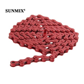 [ โซ่จักรยาน 7 สี BMX 96 ลิงค์ 1/2 นิ้ว x1