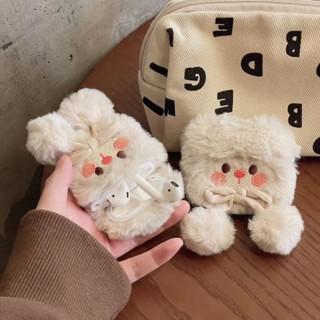 เคสหูฟังไร้สาย ผ้ากํามะหยี่ขนนิ่ม กันกระแทก สําหรับ Airpods 3