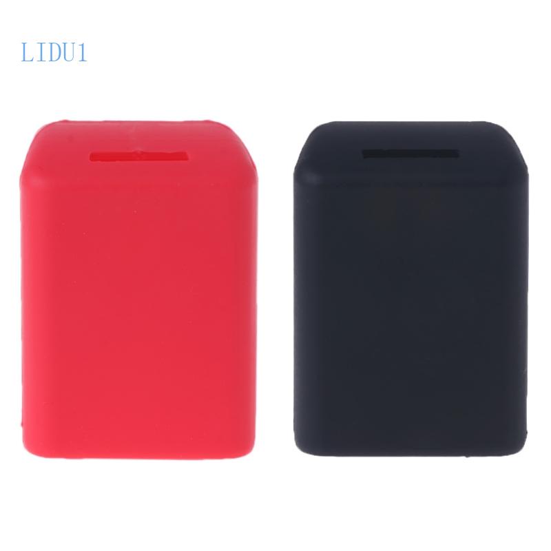 Lidu1 คลิปซิลิโคน ป้องกันรอยขีดข่วน สําหรับติดเข็มขัดนิรภัยรถยนต์
