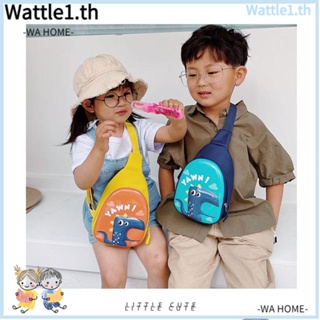 Wttle กระเป๋านักเรียน ลายการ์ตูนไดโนเสาร์น่ารัก สําหรับเด็กก่อนวัยเรียน