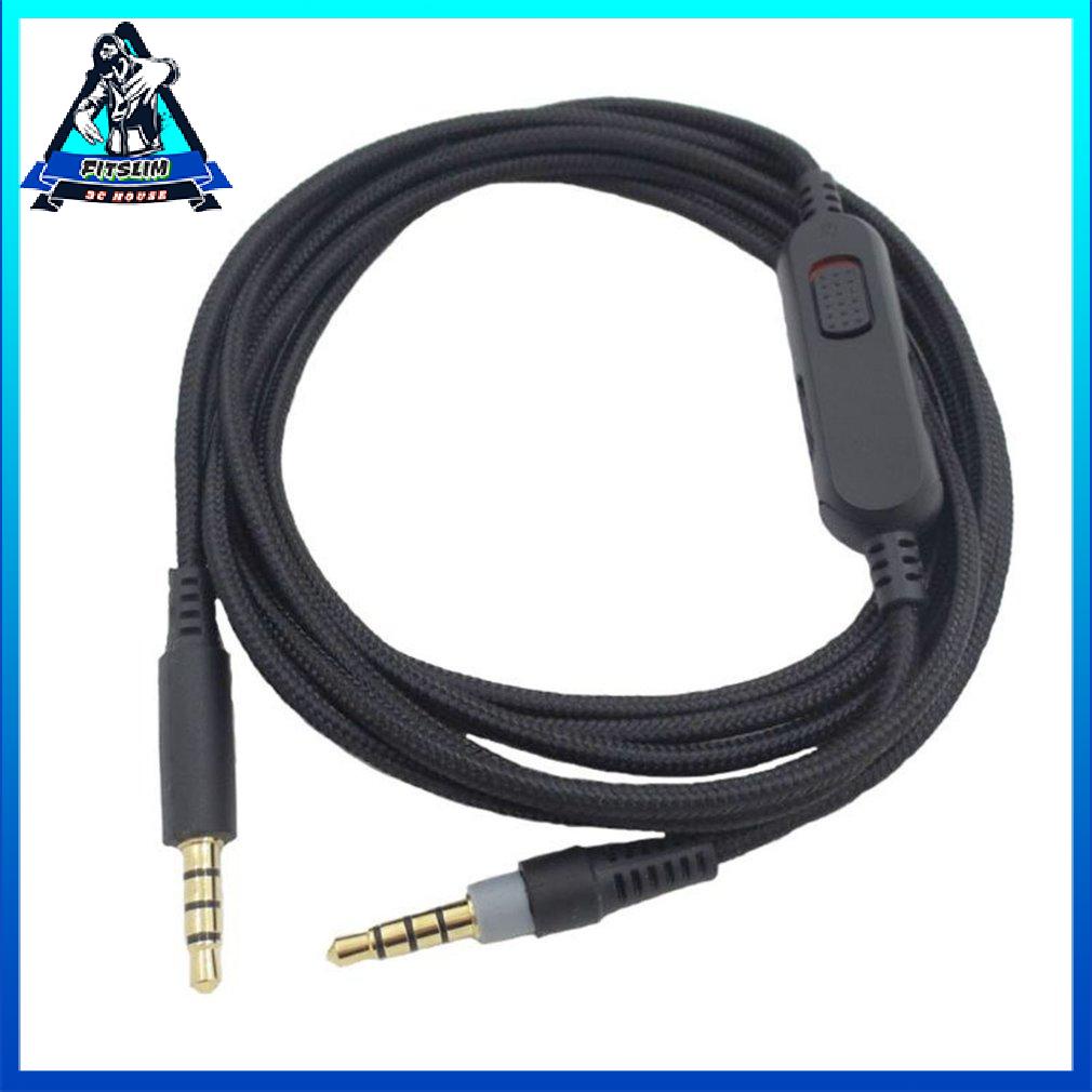 2M Audio Cable Detachable Aux 3.5Mm Male To Alpha Game Earphone [X/4]