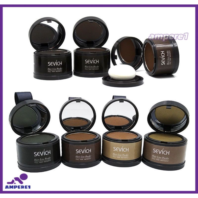 Sevich Hairline Powder Hair Shadow Powder Shading Powder Filling Hairline Forehead Concealer Waterproof -AME1 -AME1