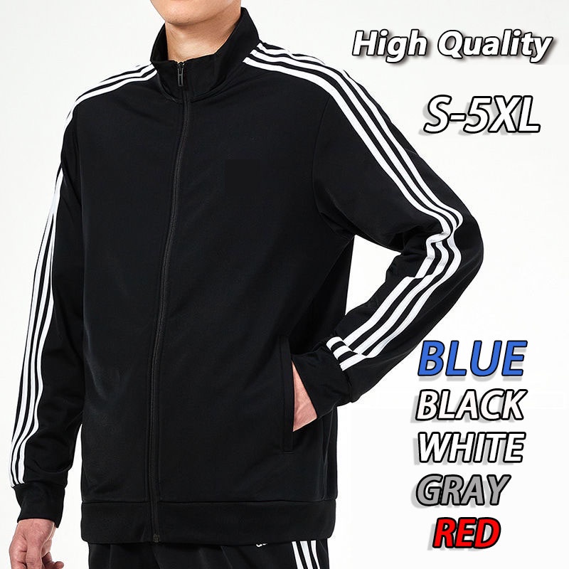 เสื้อแจ็คเก็ตผู้ชายเสื้อแจ็คเก็ตกันลมสีดํา 5 สีผู้หญิง Jaket เสื้อแจ็คเก็ตผู้ชาย Slim Fit เสื้อกันหนาวผู้ชายเสื้อกันหนาวสีทึบ S-5XL