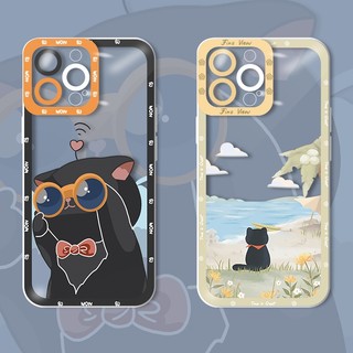 โปร่งใสเคส iPhone 14 Pro Max 13 PRO Max 12 12 Pro Max 8 Plus 13 Mini 7 Plus 11 Pro Max 14 Plus XR XS MAX