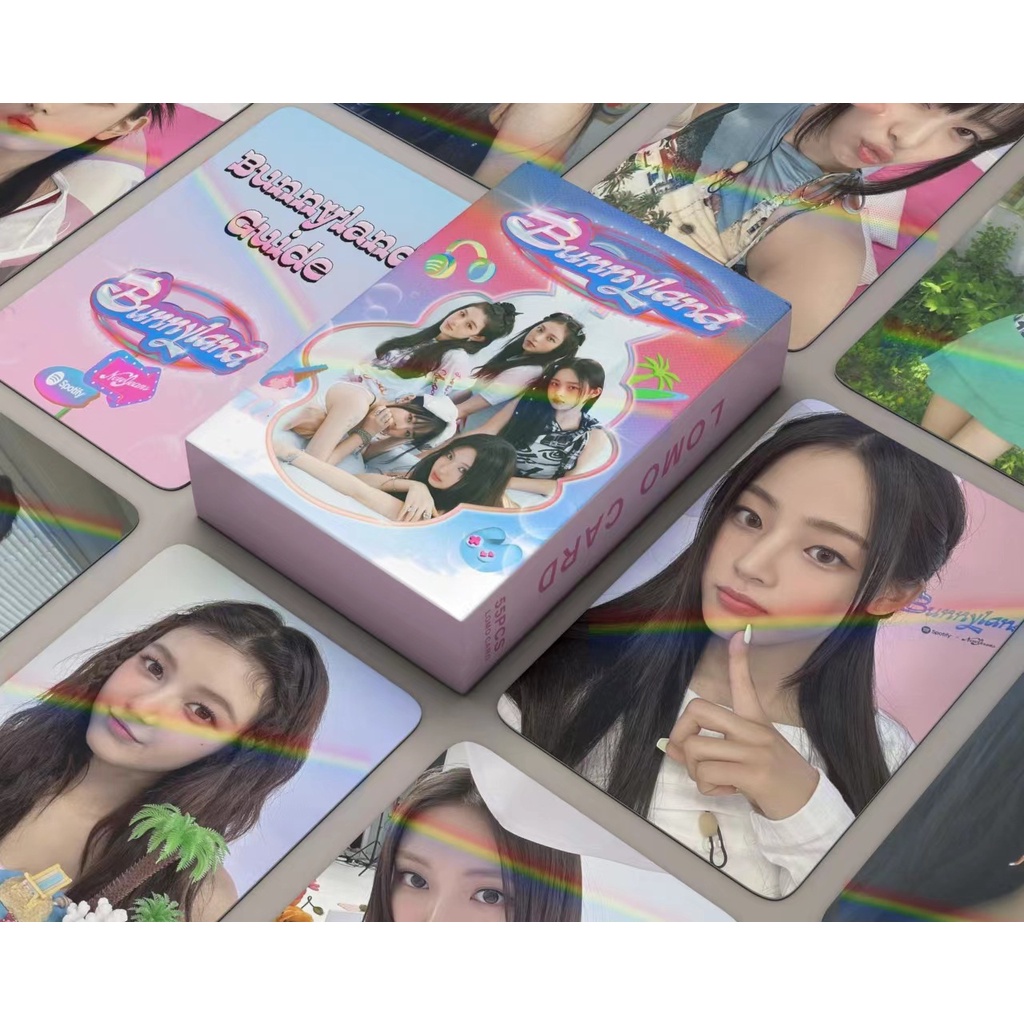 การ์ดโลโม่ โฮโลแกรมเลเซอร์ NJ อัลบั้มใหม่ ครบรอบ 1 ปี CX 50-55 ชิ้น ต่อกล่อง