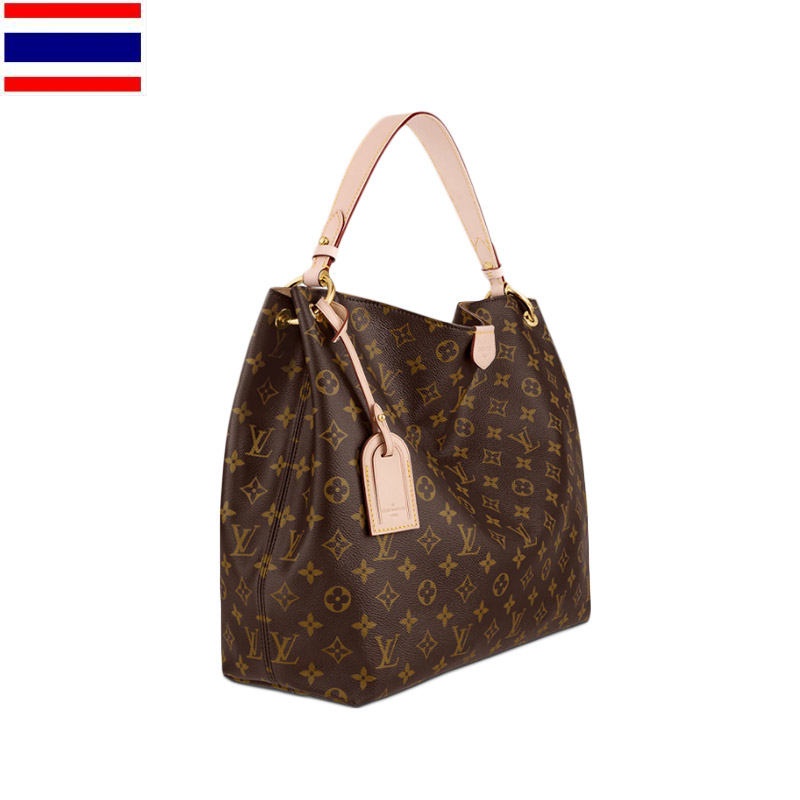 suitable for LV graceful shoulder strap checkerboard Delightful crossbody  vegetable tanned leather bag