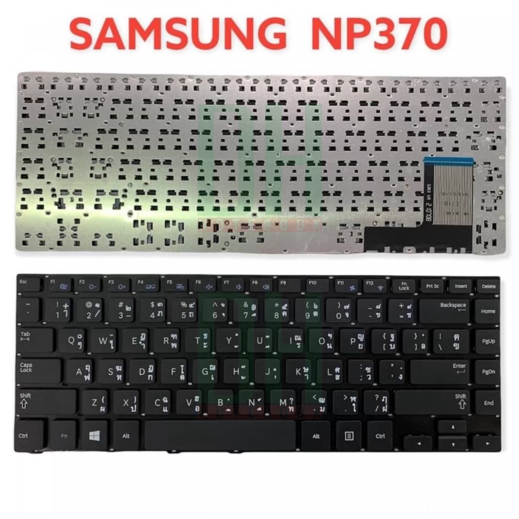 แป้นพิมพ์ คีย์บอร์ดโน๊ตบุ๊ค Samsung NP370 NP450 NP470 NP370R4E NP370R4V NP450R4E NP450R4V NP470R4E L