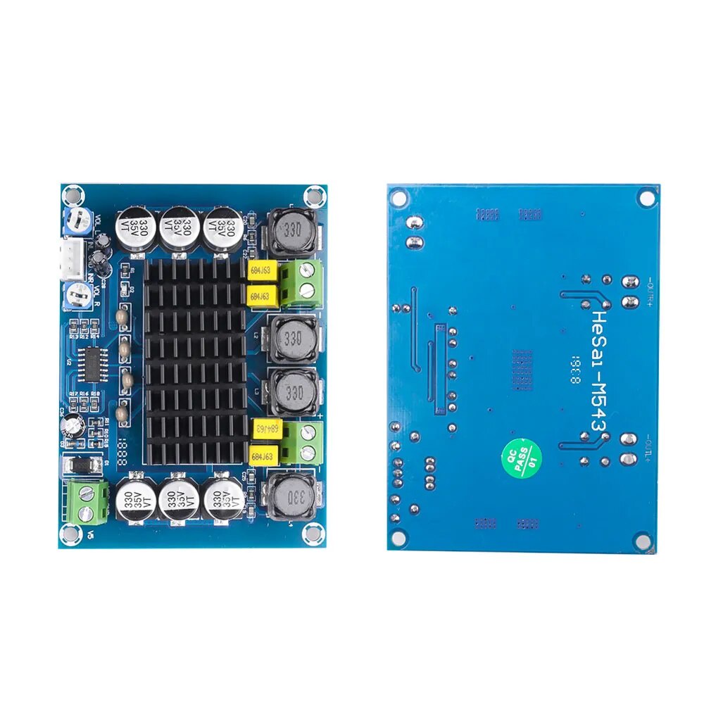 บอร์ดขยายเสียงสเตอริโอดิจิทัล 120W Dual DC12-26V CS8673 DIY 240W 2 ชิ้น ราคา ถูกที่สุด ดีลบีเคเค แกลเลอรีภาพที่ 3