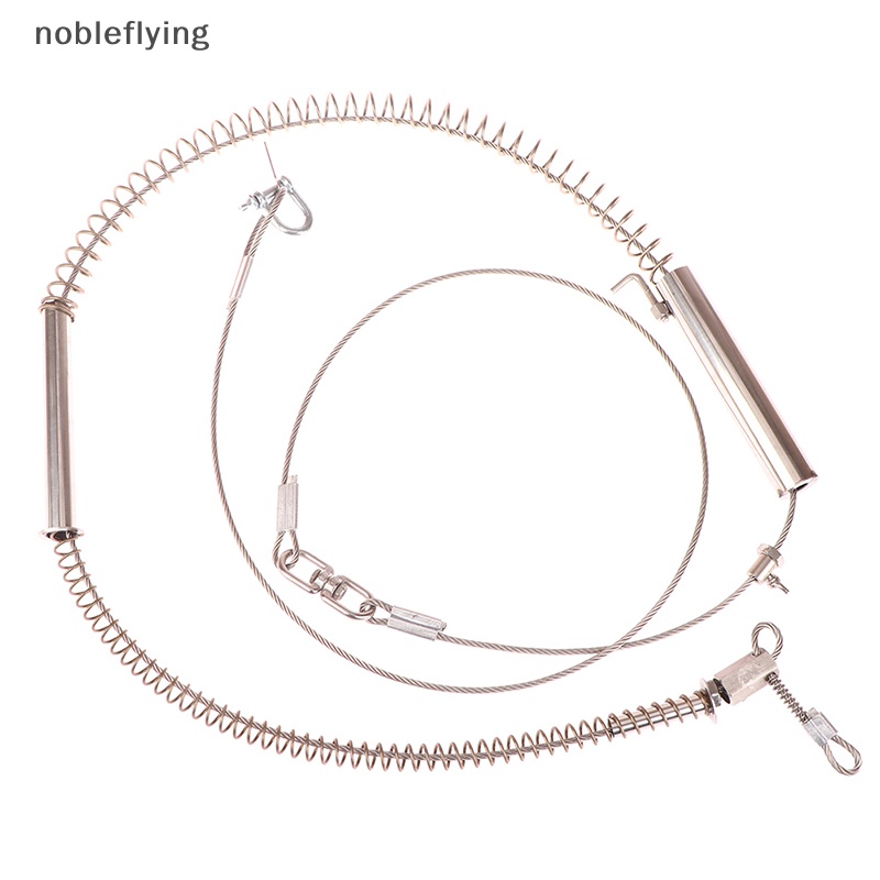 Nf อุปกรณ์กับดักหนู หมาป่า โลหะ แบบสปริง สําหรับจับขาหมี หมูป่า nobleflying